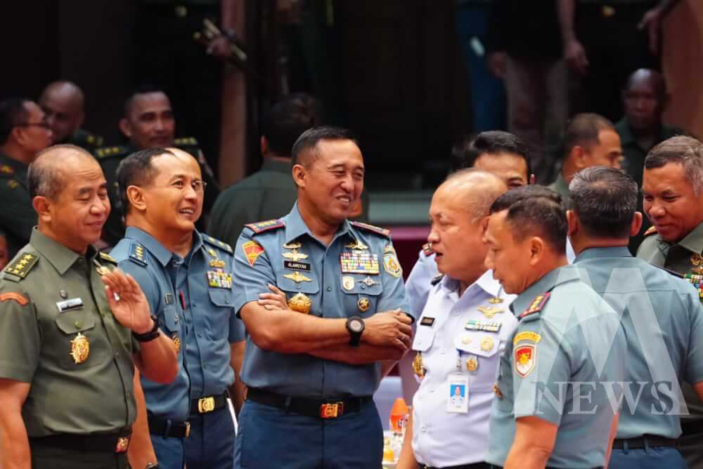 Dankodiklatal Letjen TNI Marinir Nur Alamsyah ikuti Exit Briefing