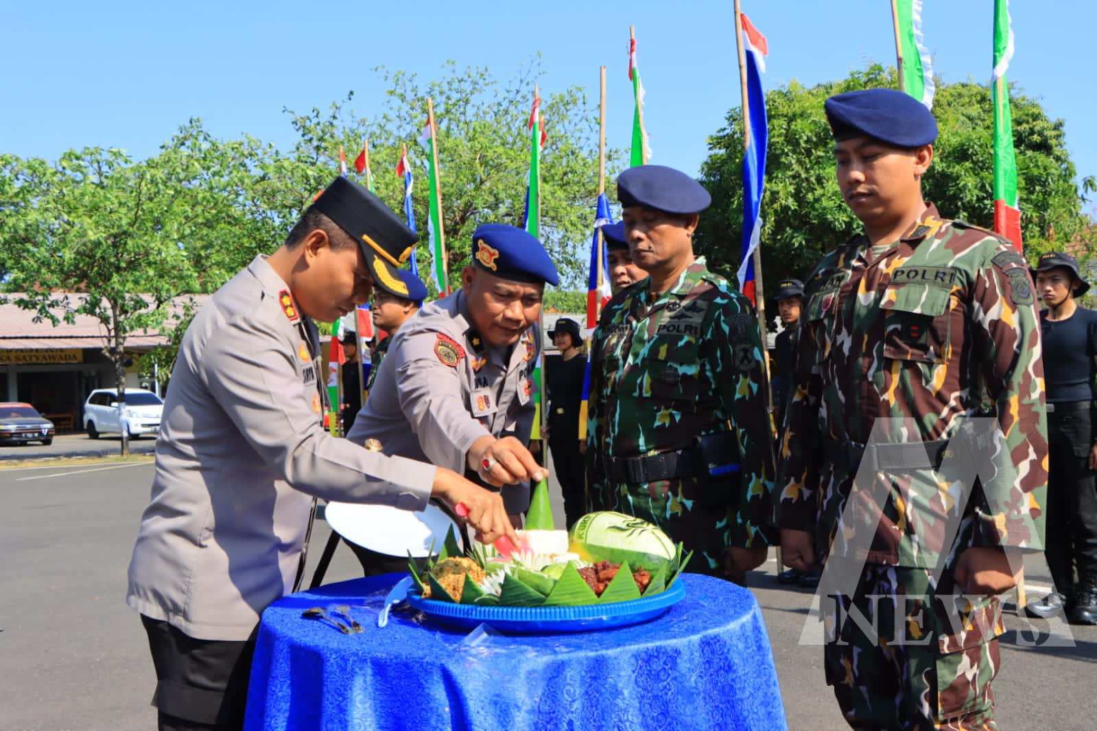 Polres Tuban gelar tasyakuran di HUT Brimob ke-78