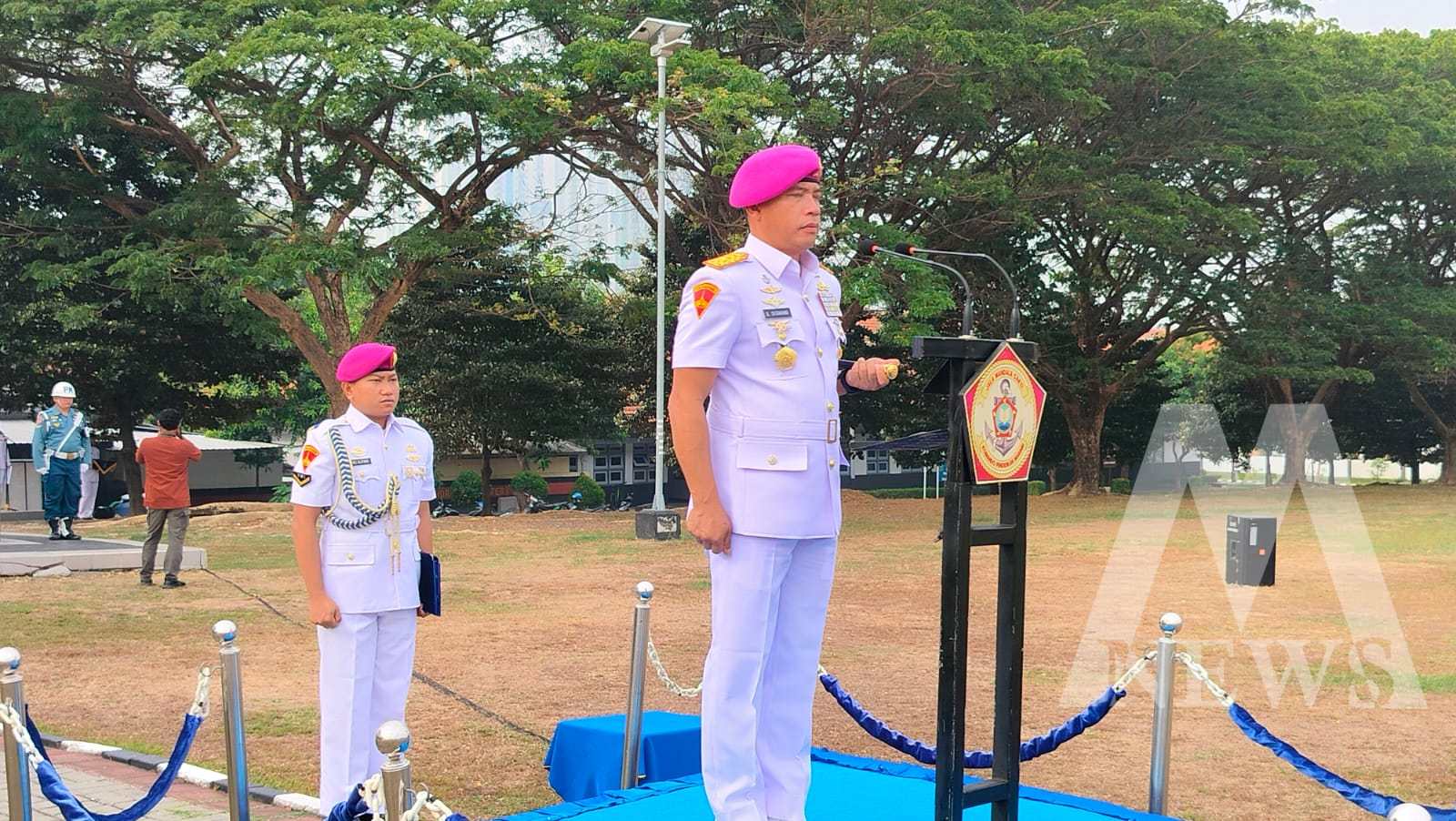 Dankodikmar Brigjen TNI Marinir Samson Sitohang