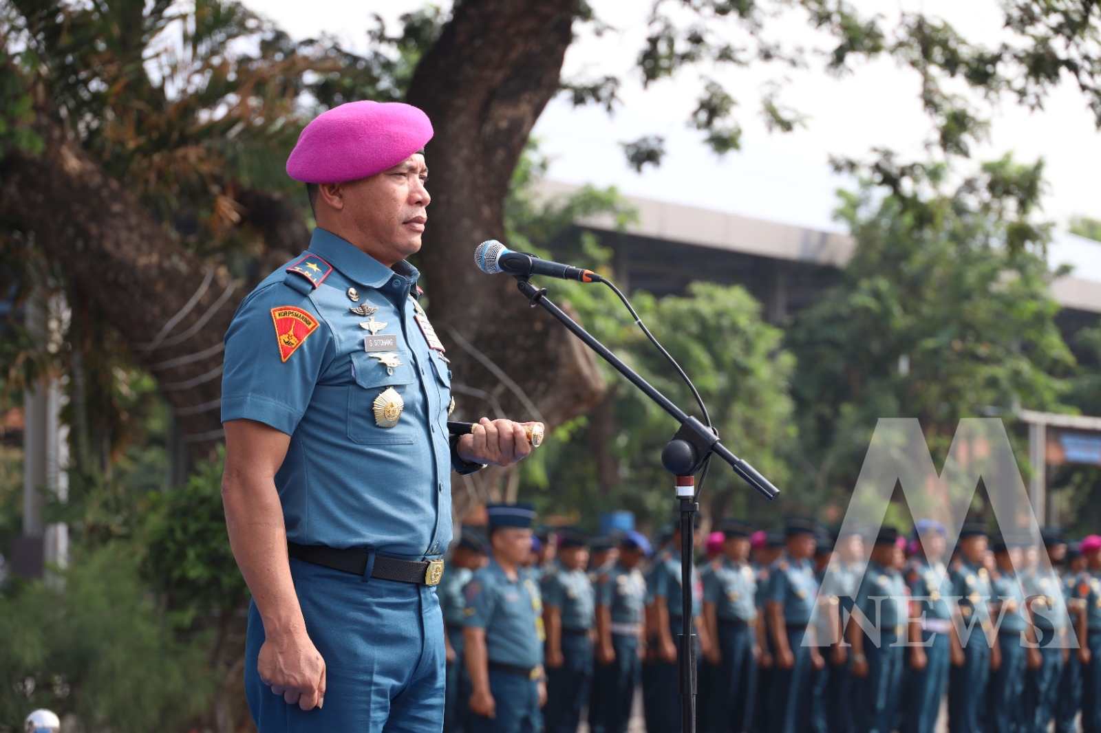 Dankodikmar Kodiklatal Brigjen TNI Marinir Samson Sitohang