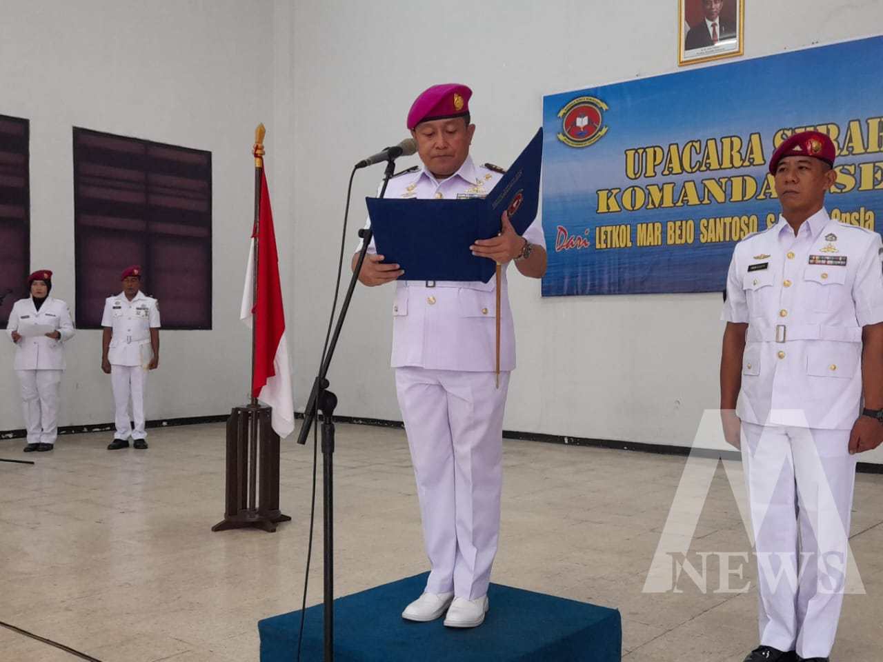 Danpusdikif Kodikmar Kodiklatal Kolonel Marinir Prasetyo Pinandito