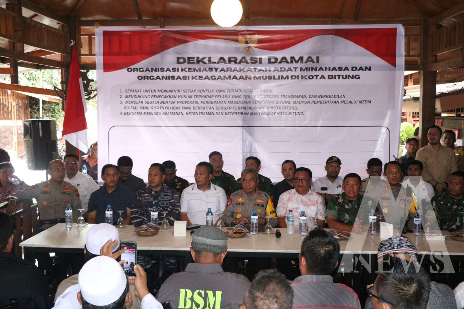 Masyarakat Bitung gelar Deklarasi Damai