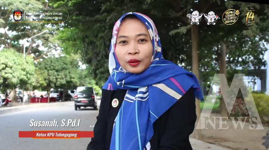 Susanah Ketua KPU Kabupaten Tulungagung