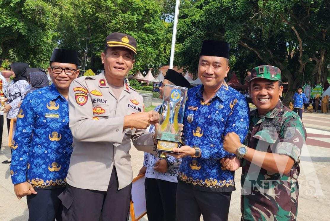 Lomba Sinergitas, 3 Pilar Kecamatan Nganjuk Raih Juara 1