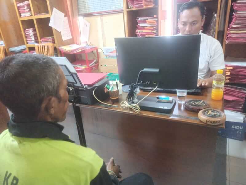 Polisi amankan tersangka beserta barang buktinya