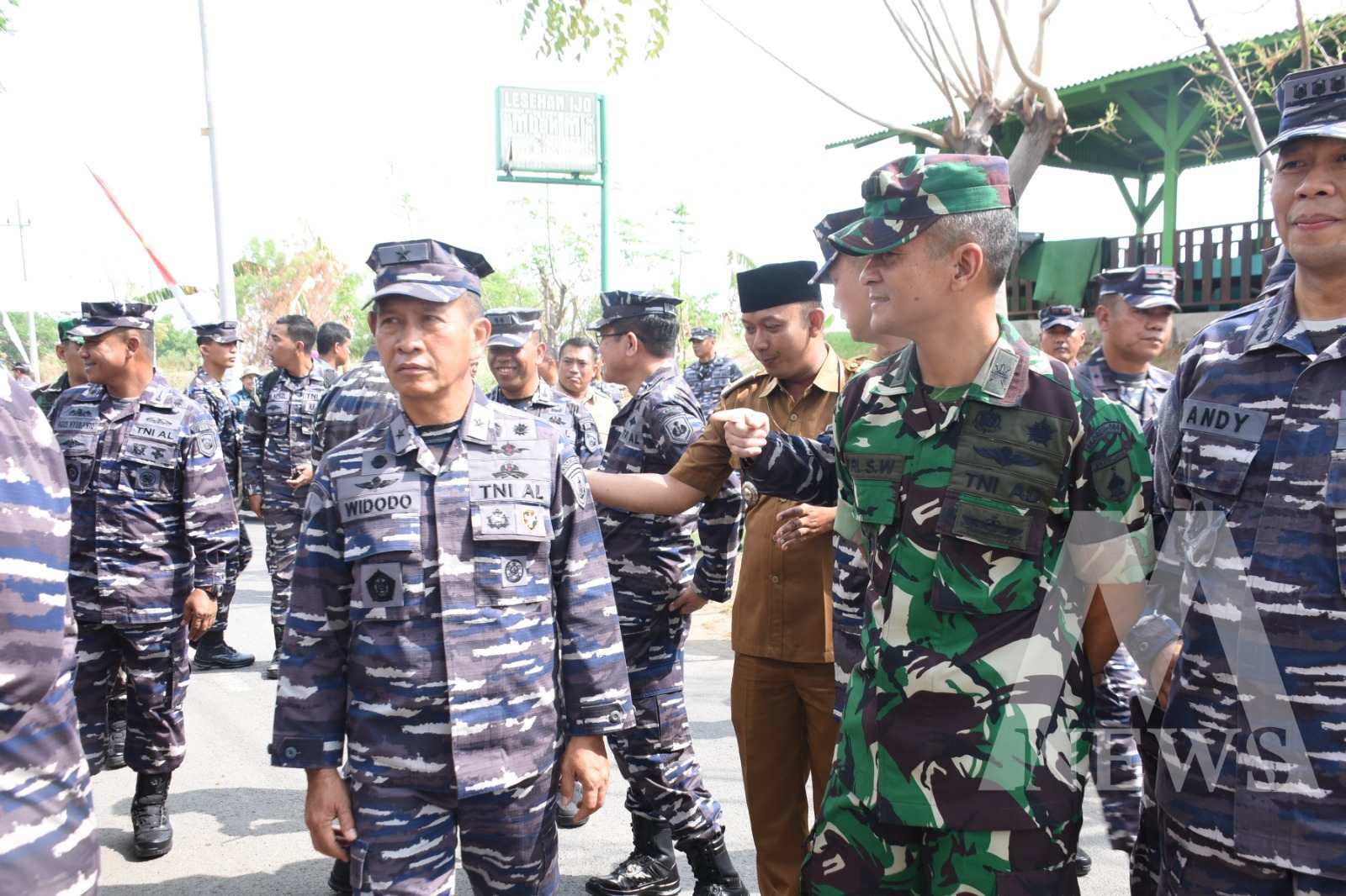 Dirlat Kodikalatal Brigjen TNI Marinir Widodo ikuti peresmian KBN