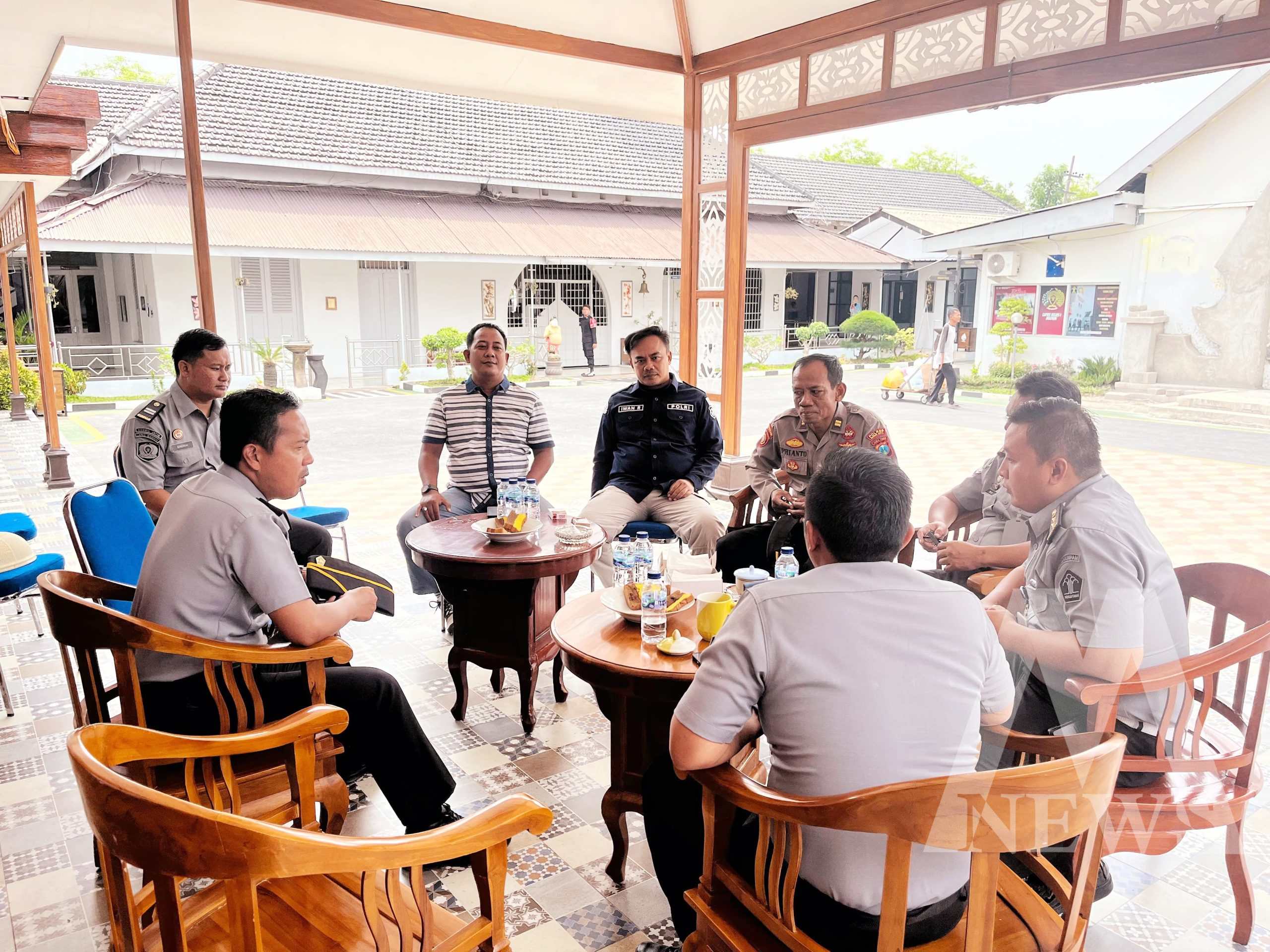 Polres Madiun Kota dan Lapas Kelas I bahas strategi komunikasi Kamtibmas