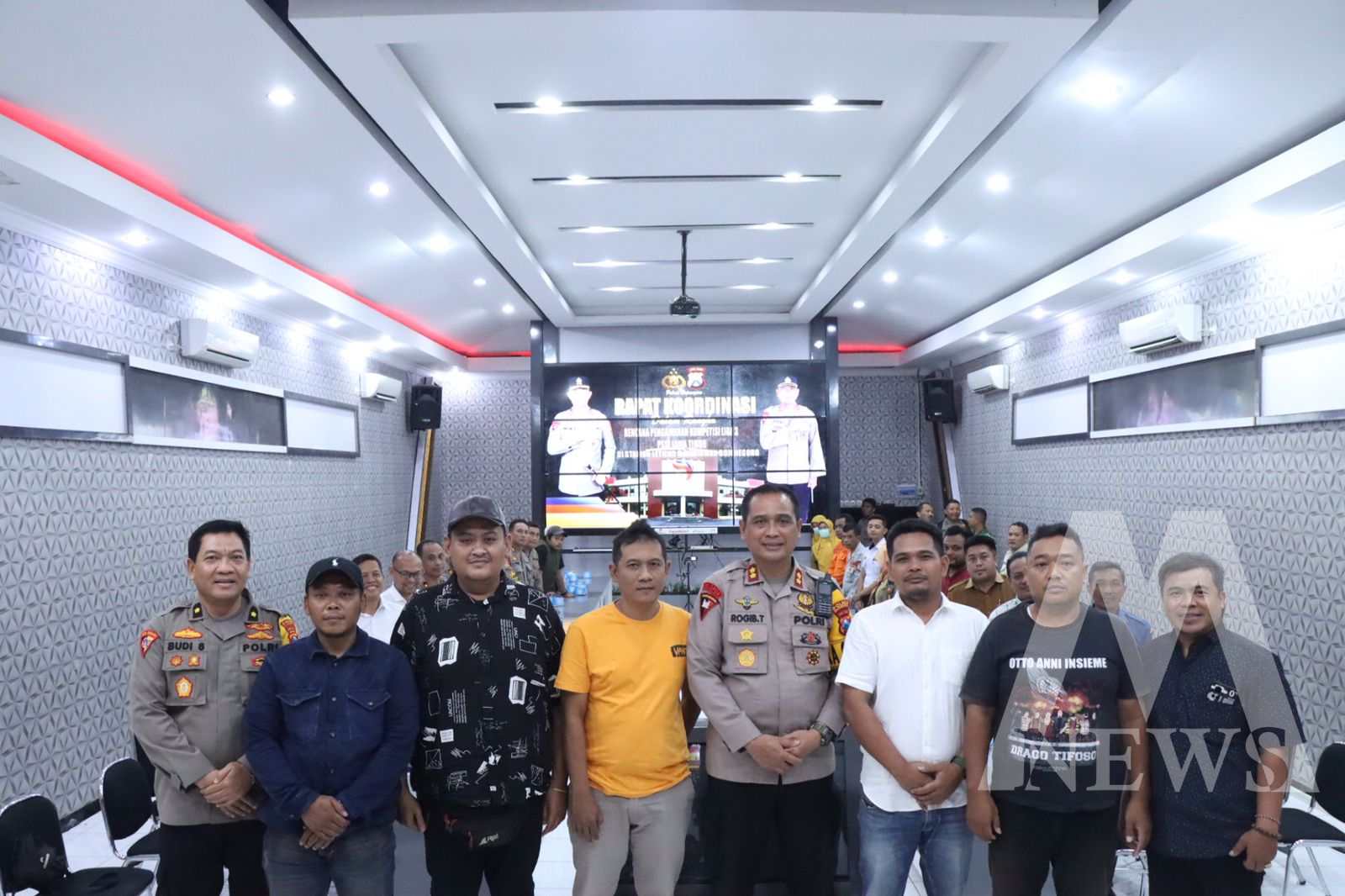 Rakor persiapan pengamanan liga 3 PSSI Jatim