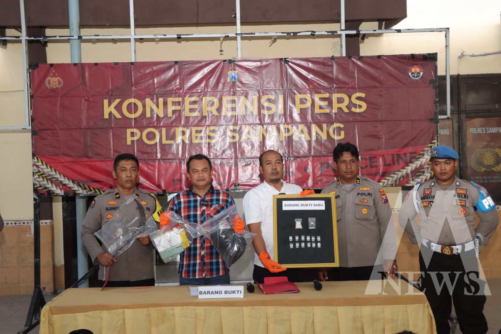 Satresnarkoba Polres Sampang ungkap penyalahgunaan Narkoba selama bulan November 2023