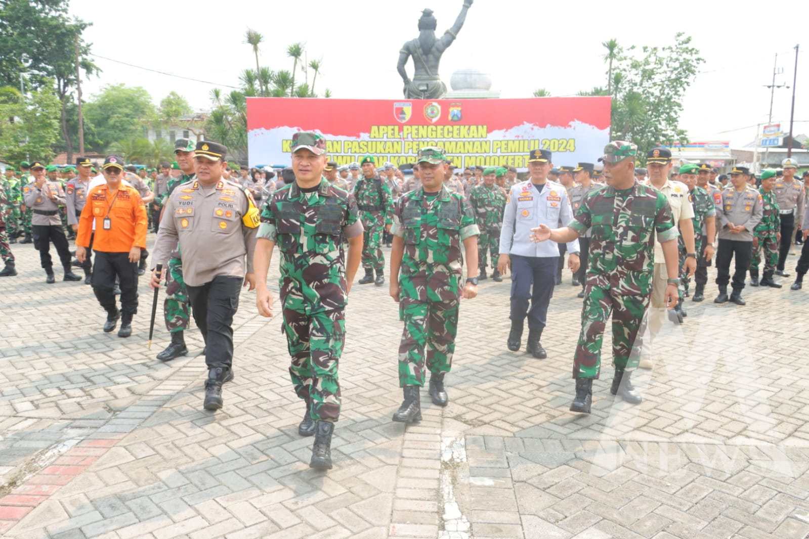 Timwas Mabes TNI apresiasi Kodim 0815 dan Polres Mojokerto