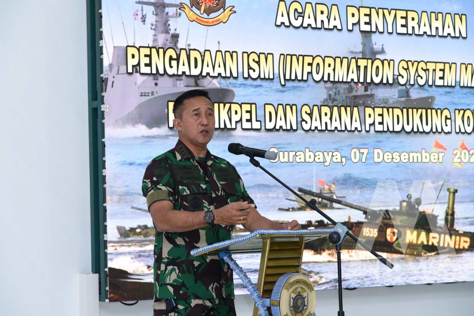 Dankodiklatal Letjen TNI Marinir Nur Alamsyah