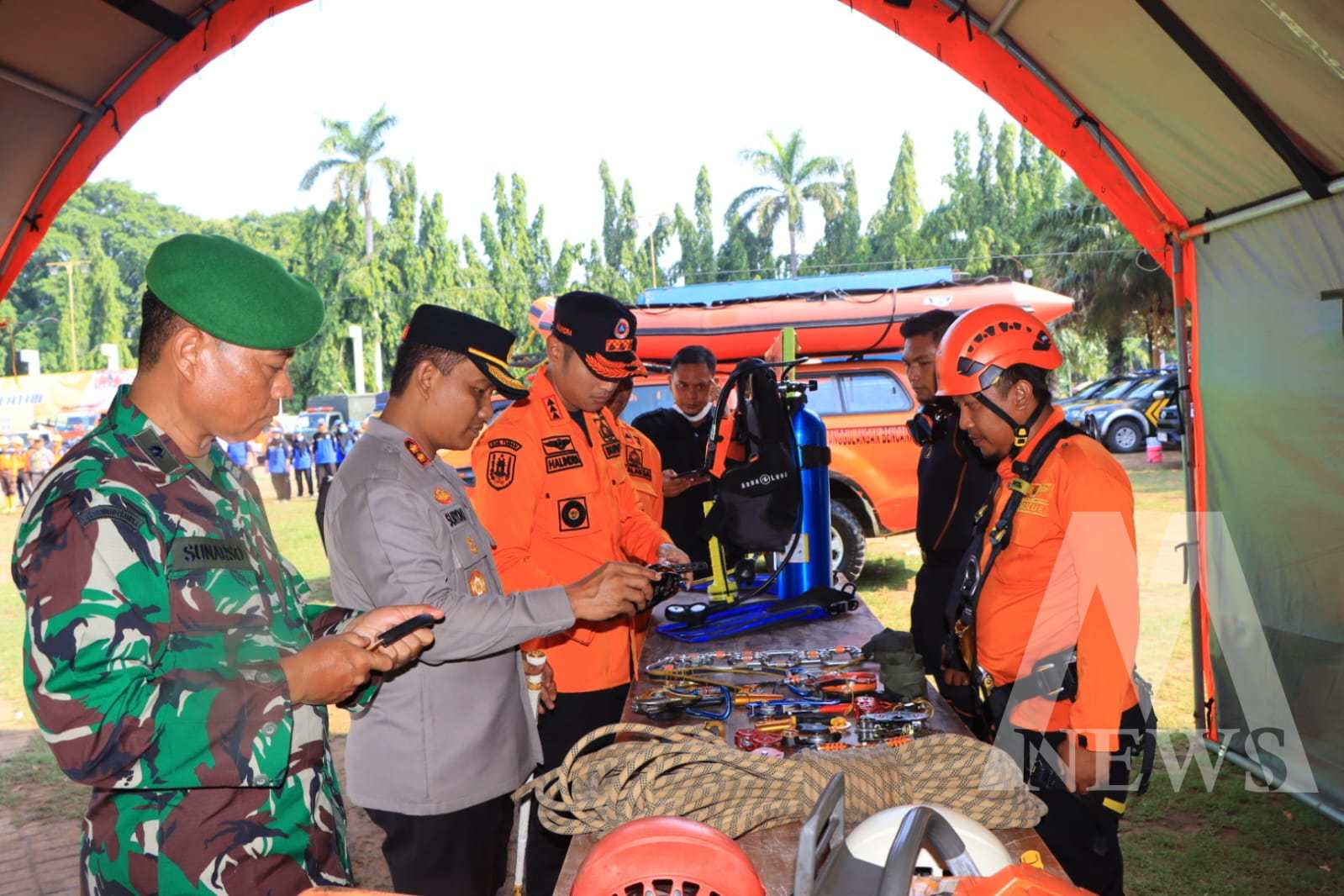 Polres, Kodim dan Pemkab Tuban Apel Gelar Pasukan