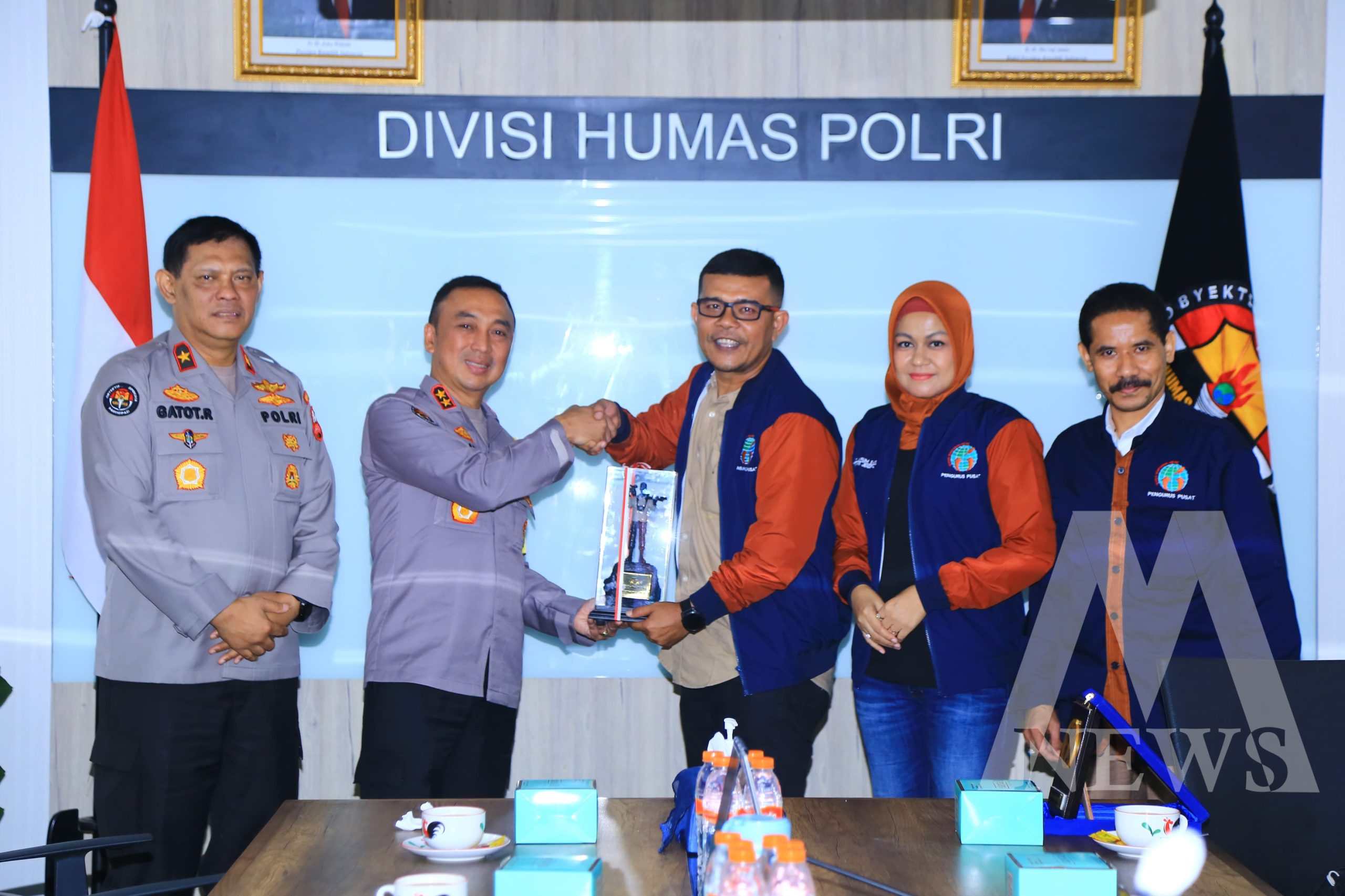 Kadiv Humas Polri Irjen Pol Shandi Nugroho terima audiensi IWO