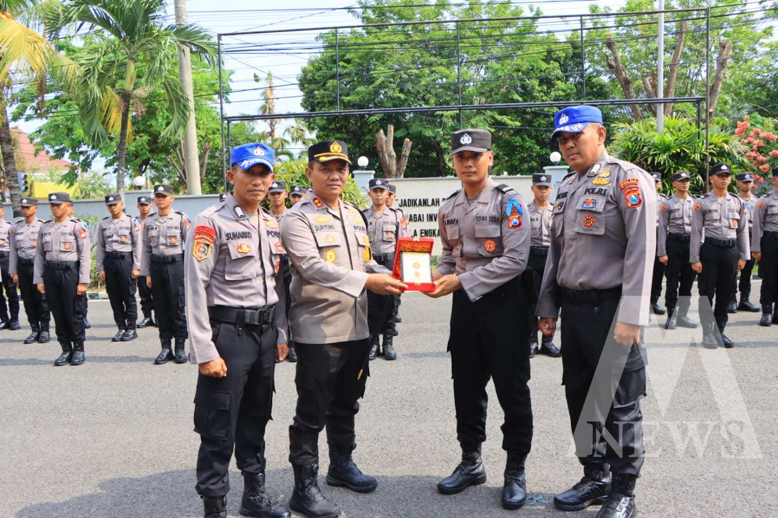 Kapolres Tuban AKBP Suryono tutup Latja 49 siswa SPN Polda Jatim