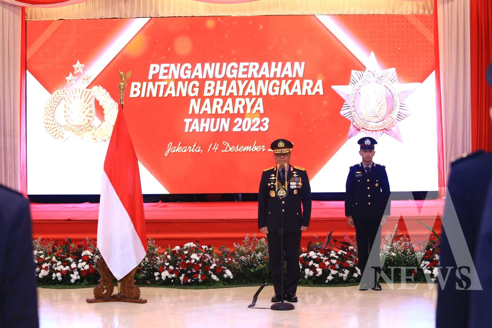 Penganugerahan bintang Bhayangkara Nararya 2023