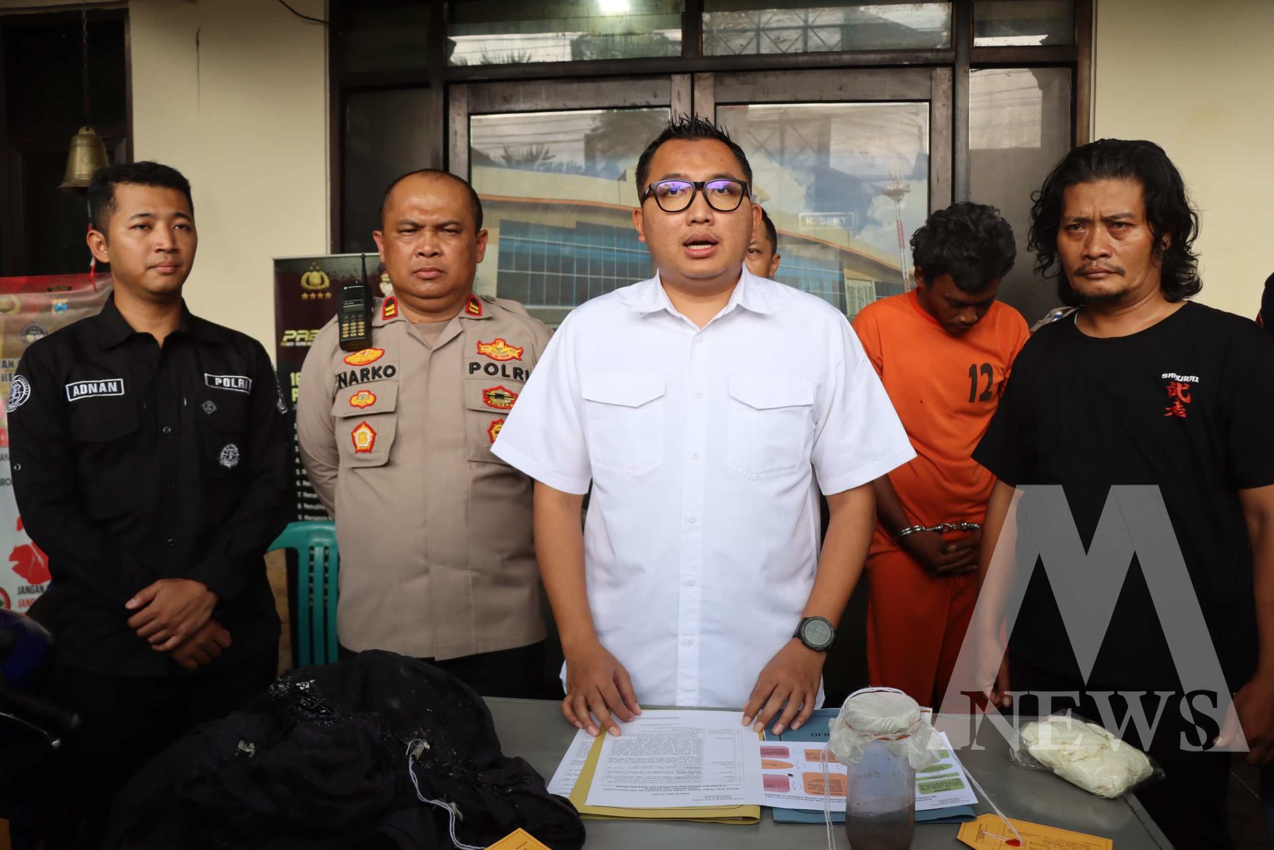 Satreskrim Polres Malang tangkap tersangka penyiram air keras