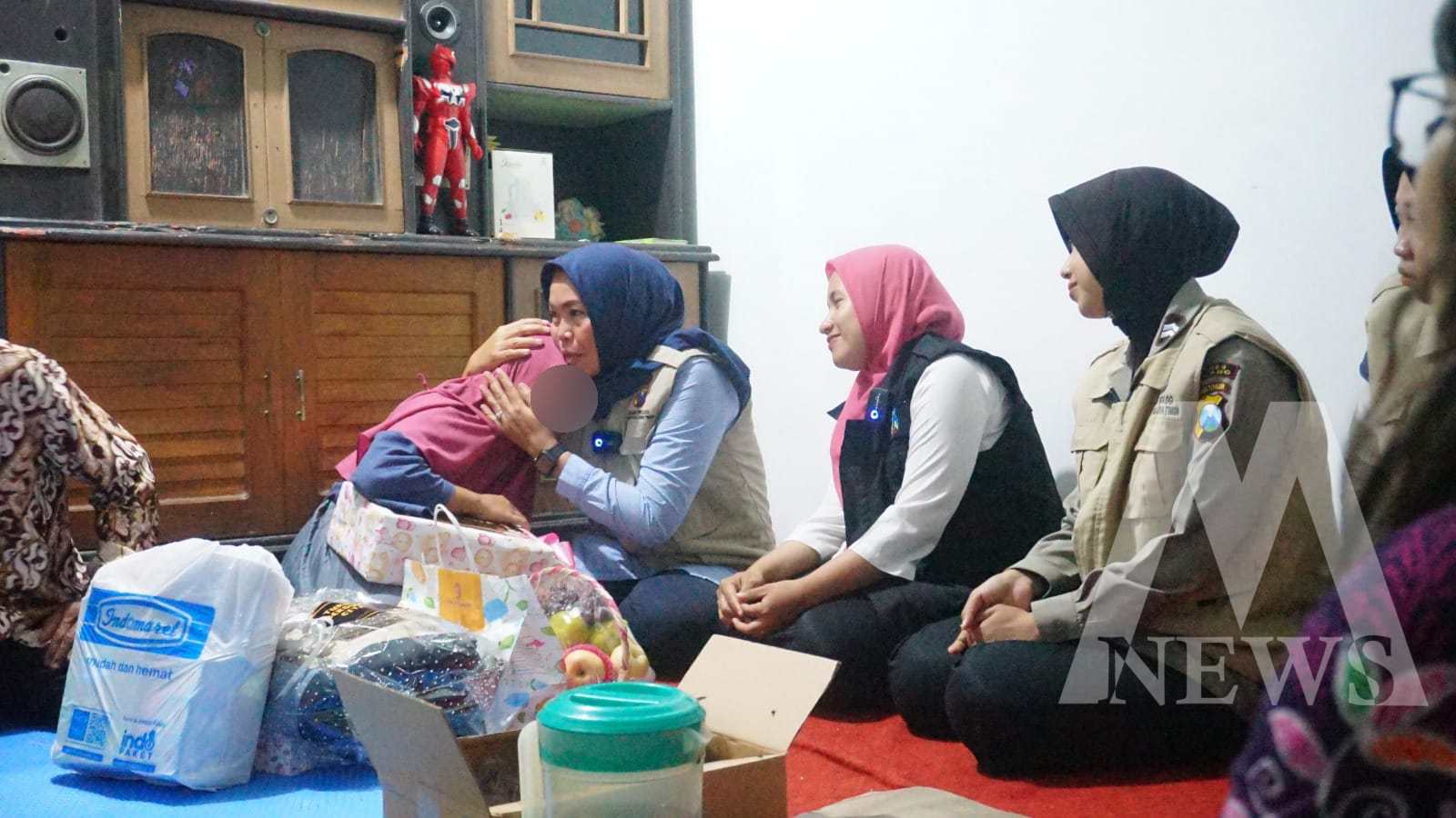 Anggota Polres Malang lakukan Trauma Healing ke putri korban bunuh diri