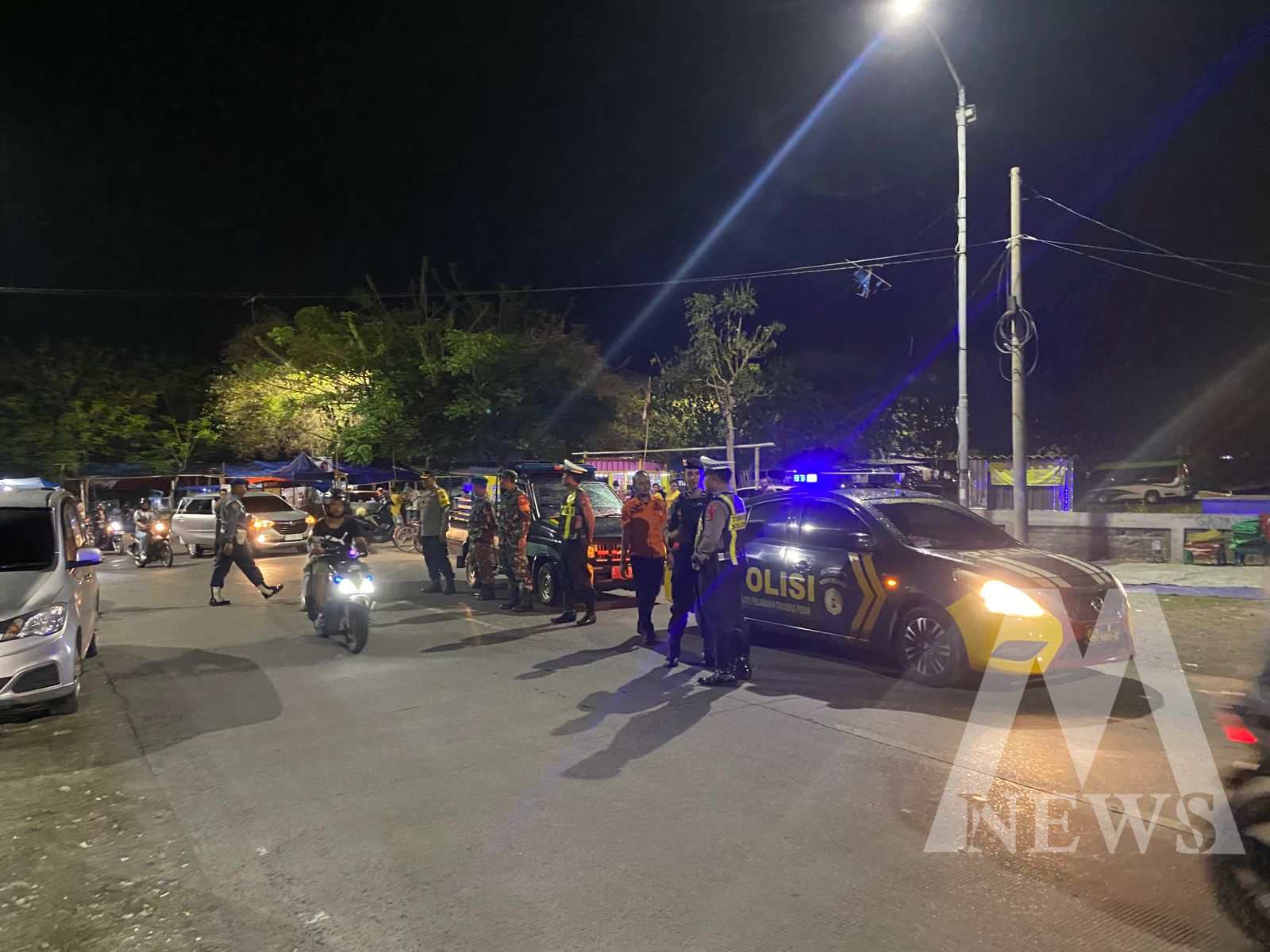 Polres Tanjung Perak Patroli Antisipasi Geng Remaja