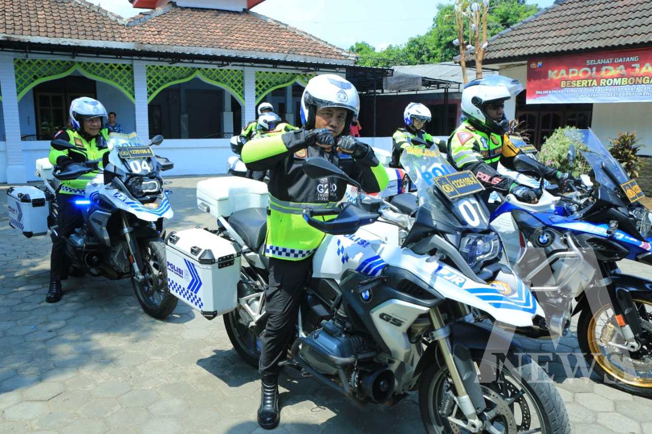 Polres Situbondo patroli bermotor bersama Polda Jatim