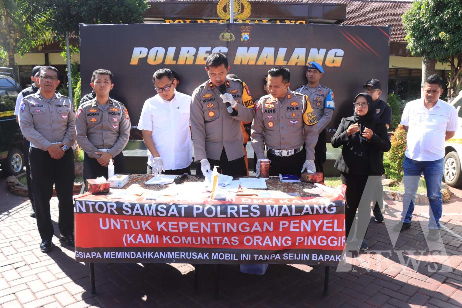Polres Malang amankan penghasut massa coba ganggu Pelayanan SIM