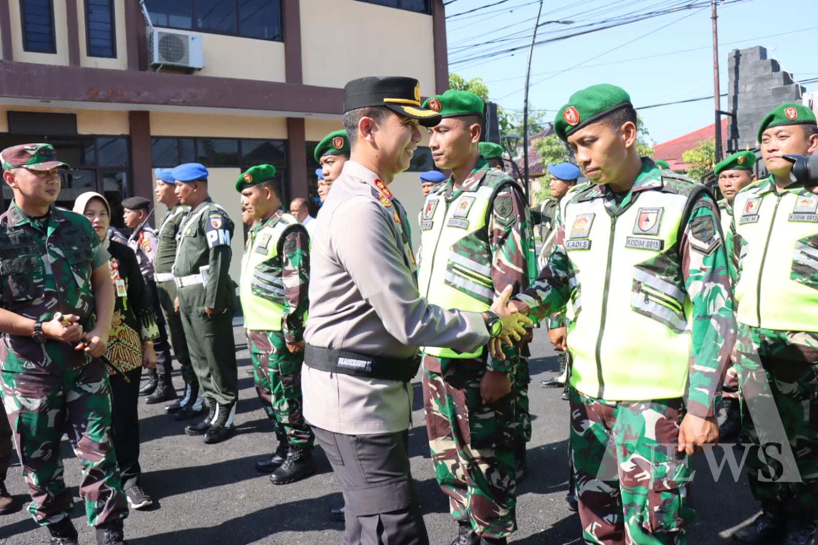 Kapolres Bojonegoro pimpin Apel Gelar Pasukan Ops Lilin Semeru 2023
