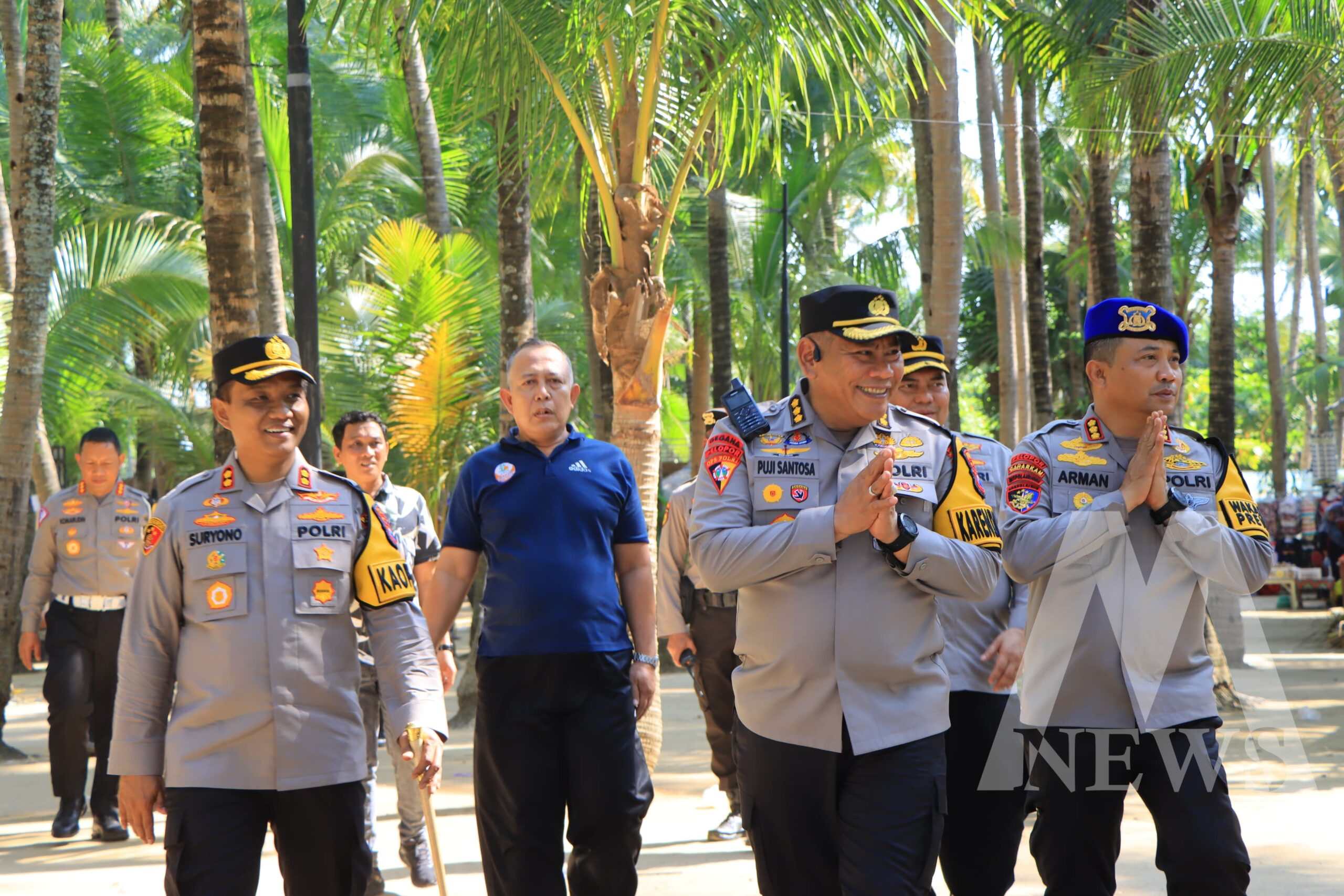 Karoops Polda Jatim Kombespol Puji Santoso selaku Karendalops kunjungi Tuban