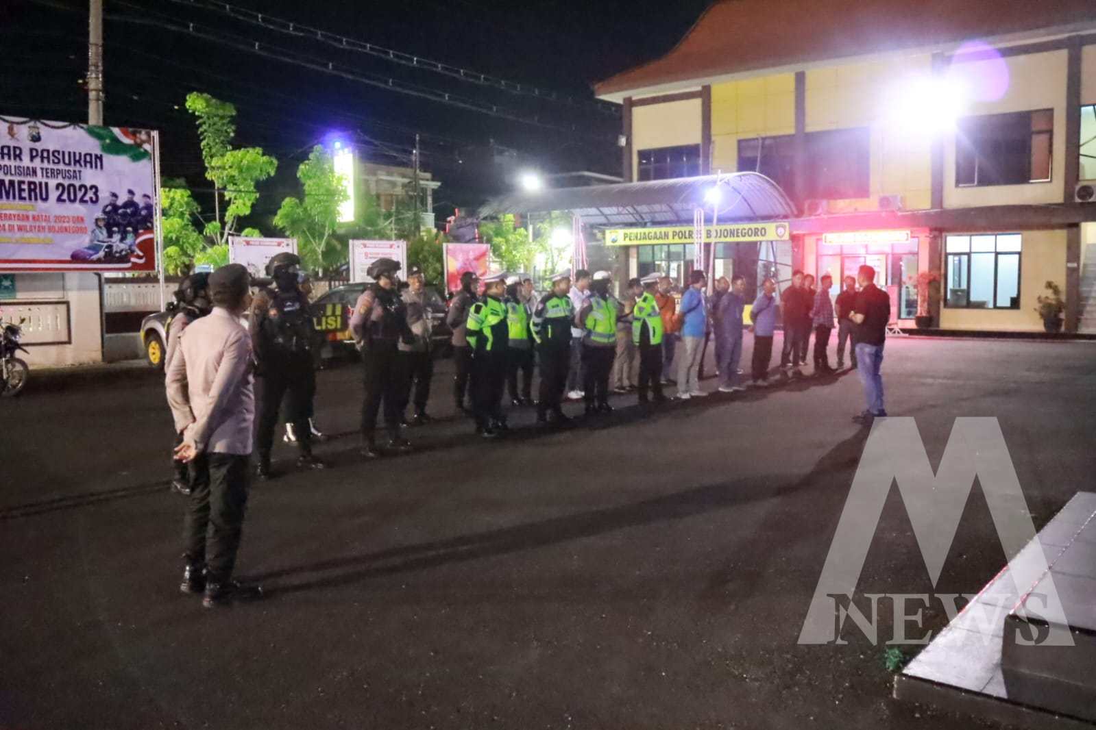 Polres Bojonegoro gelar patroli skala besar