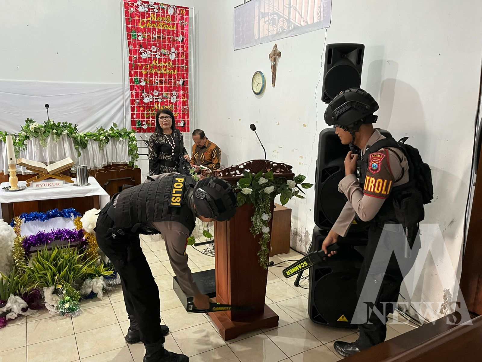 Pendeta GKJW Probolinggo apresiasi Polri lakukan sterilisasi gereja jelang Natal