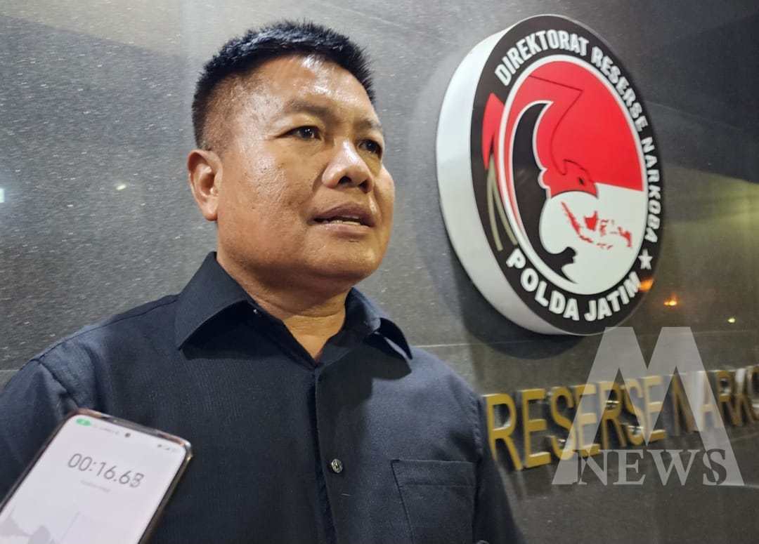 Kabag Bin Ops Ditresnarkoba Polda Jatim AKBP Harsono