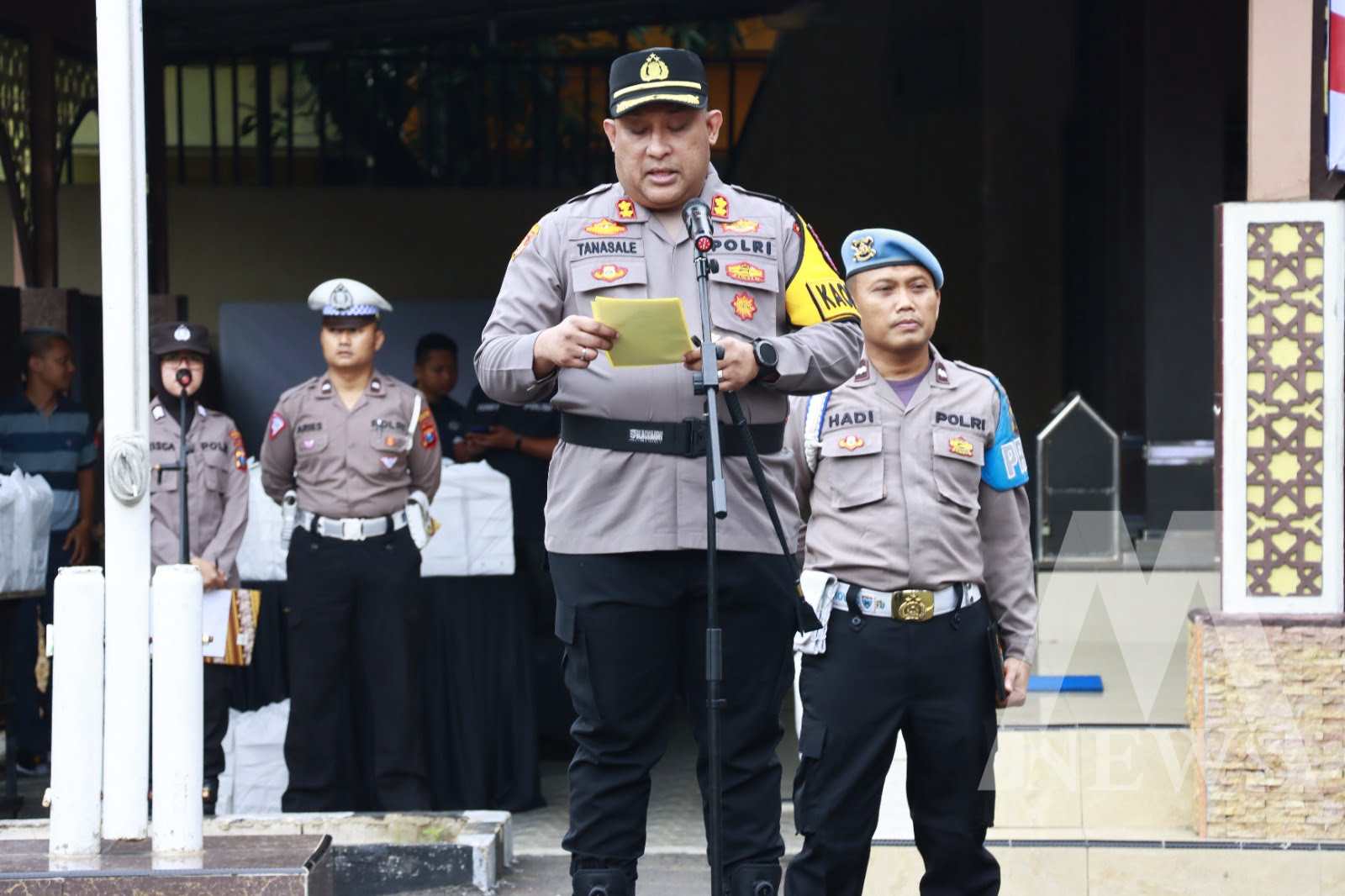 Kapolres Pelabuhan Tanjung Perak Surabaya AKBP William Cornelis Tanasale
