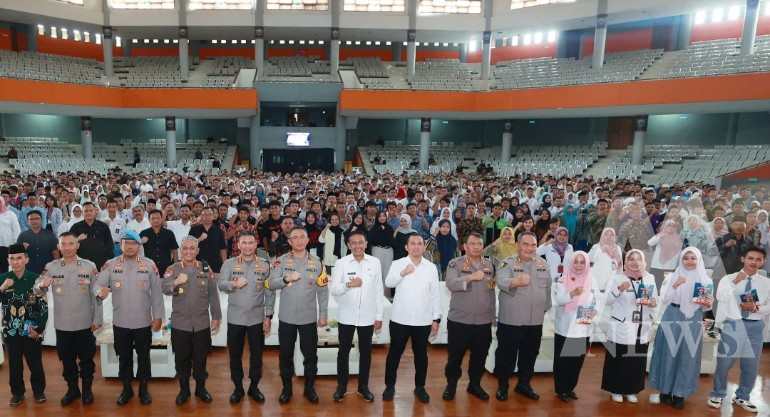 Ditresnarkoba Polda Jatim Gelar Road Show, Generasi Emas Produktif Tanpa Narkoba