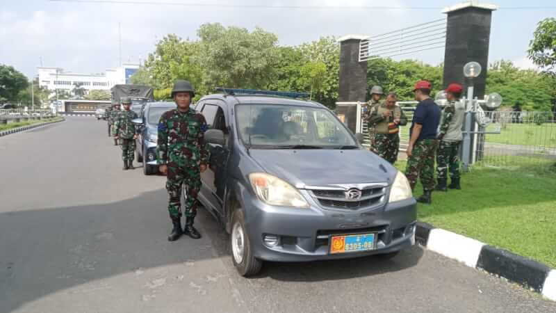 29 Siswa Dikmata TNI AL Angkatan 43/1 lattek mengemudi ranmor rute Kodiklatal, Lamongan dan Mojokerto