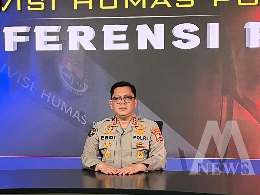Kabagpenum Divisi Humas Polri Kombespol Erdi A. Chaniago
