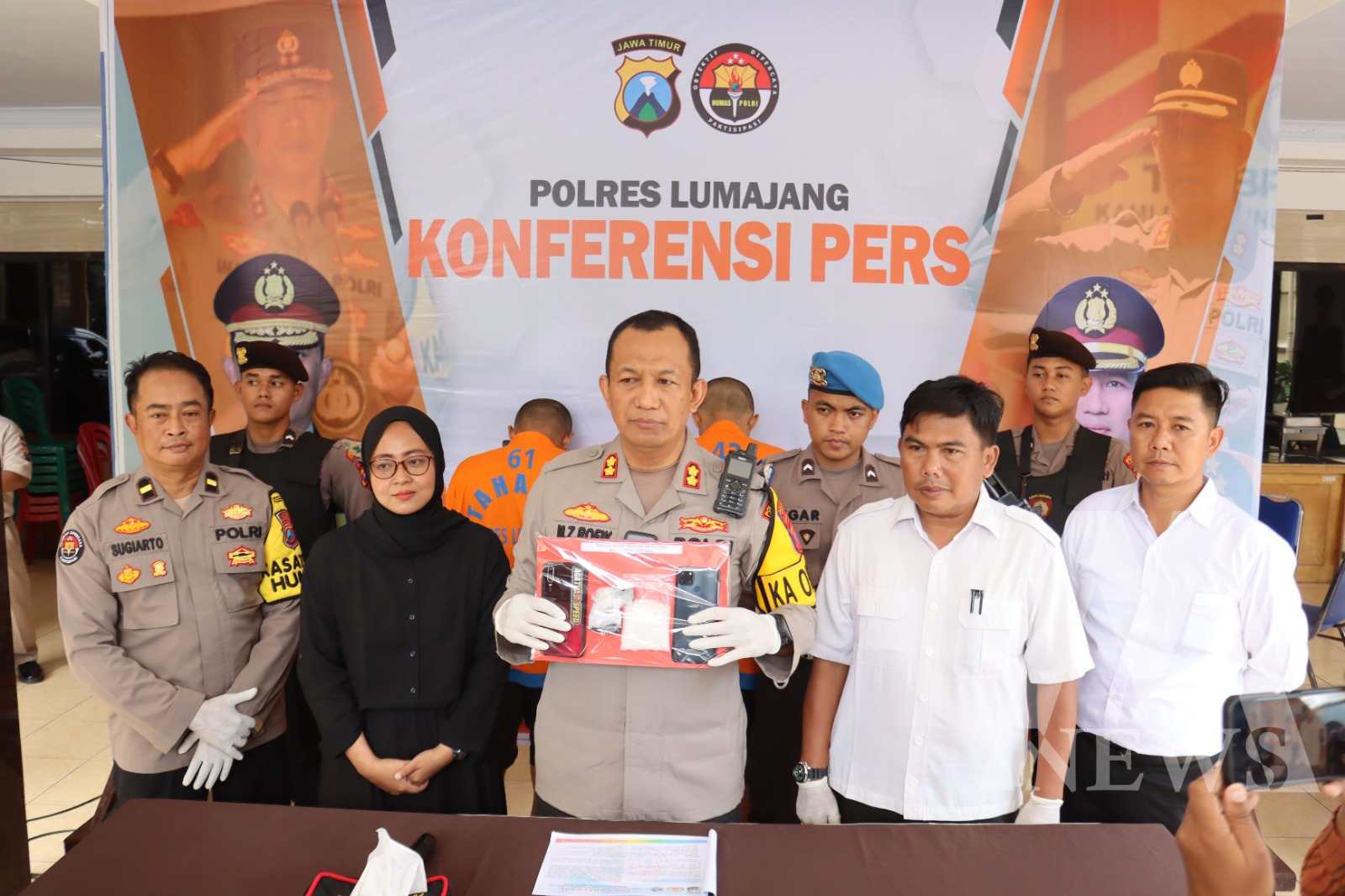 Satresnarkoba Polres Lumajang gagalkan peredaran narkoba