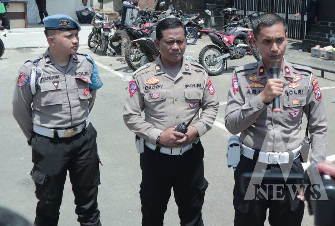 Satlantas Polresta Malang Kota kembali motor ke pemilik terjaring operasi cipkon