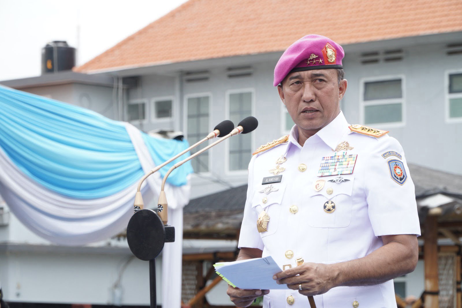 Dankodiklatal Letjen TNI Marinir Nur Alamsyah