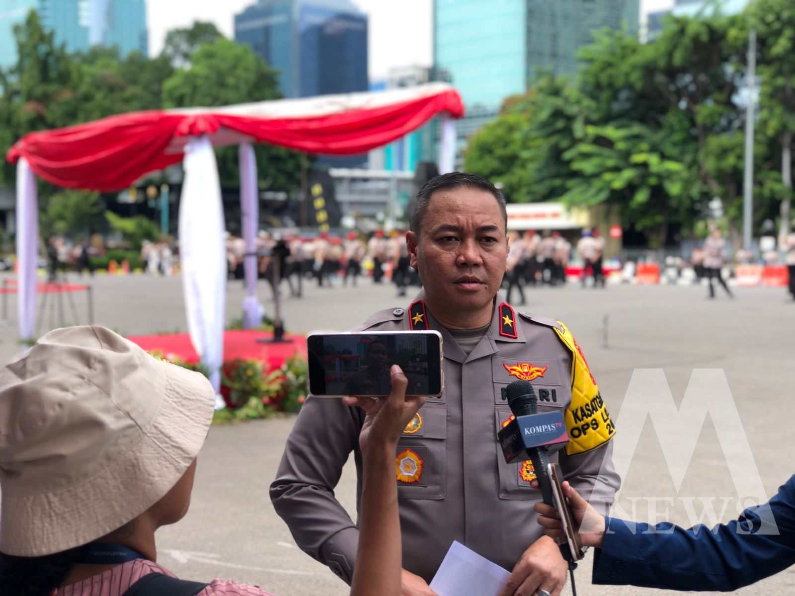 Karo Penmas Divisi Humas Polri sekaligus Kabid Humas Polda Metro Jaya Brigjen Pol Trunoyudo Wisnu Andiko