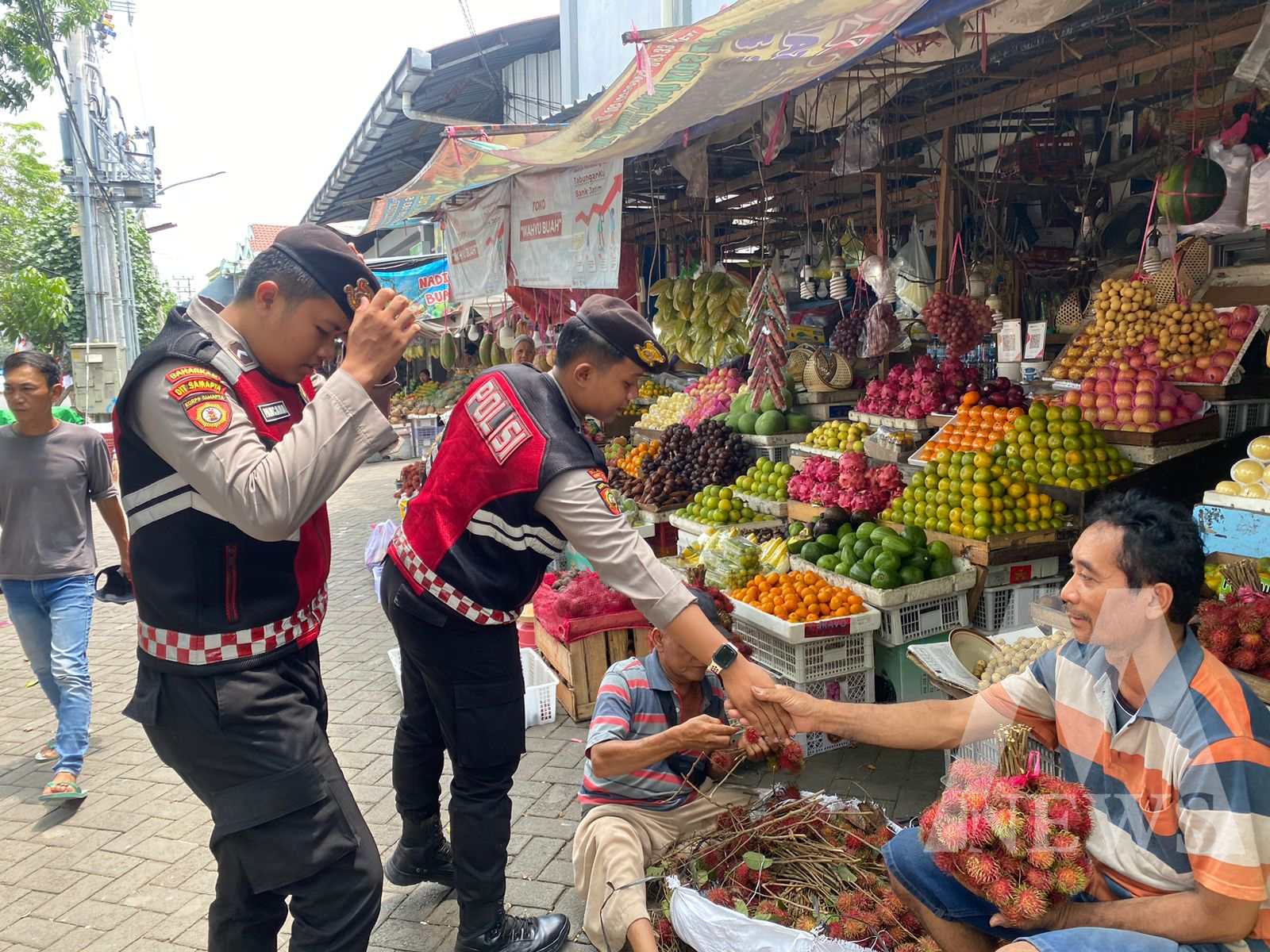 Samapta Polres Tulungagung saat Patroli Presisi