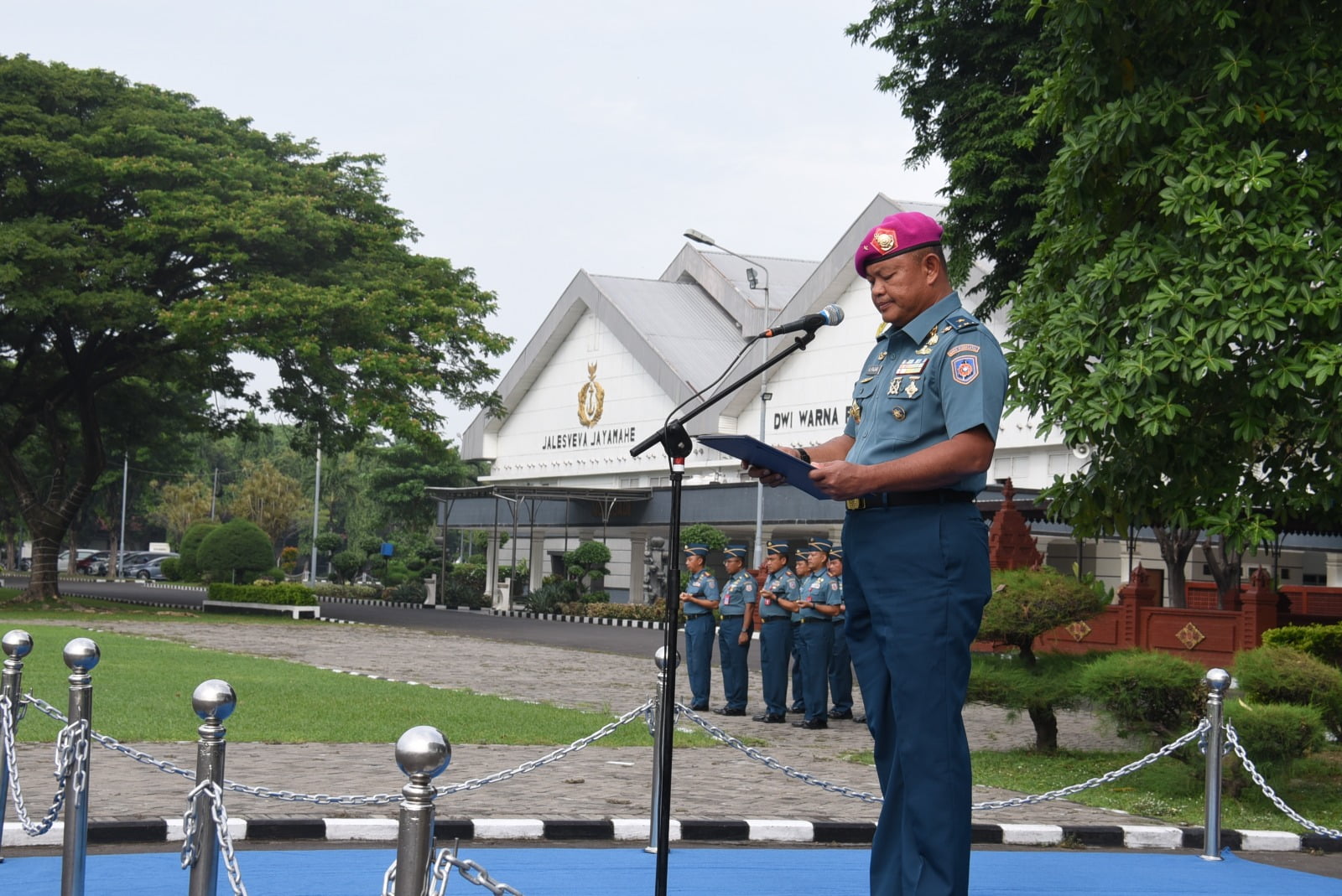 Irkodiklatal Brigjen TNI Marinir Ahmad Fajar