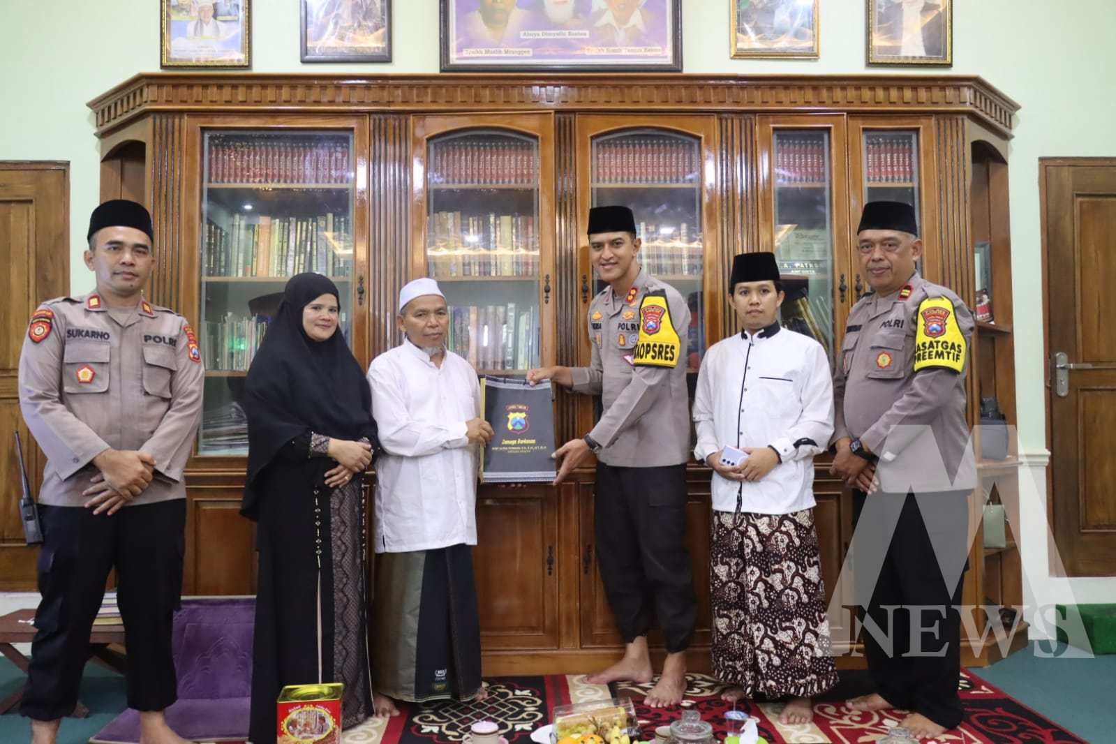 Kapolres Magetan AKBP Satria Permana silaturahmi ke ketua MUI