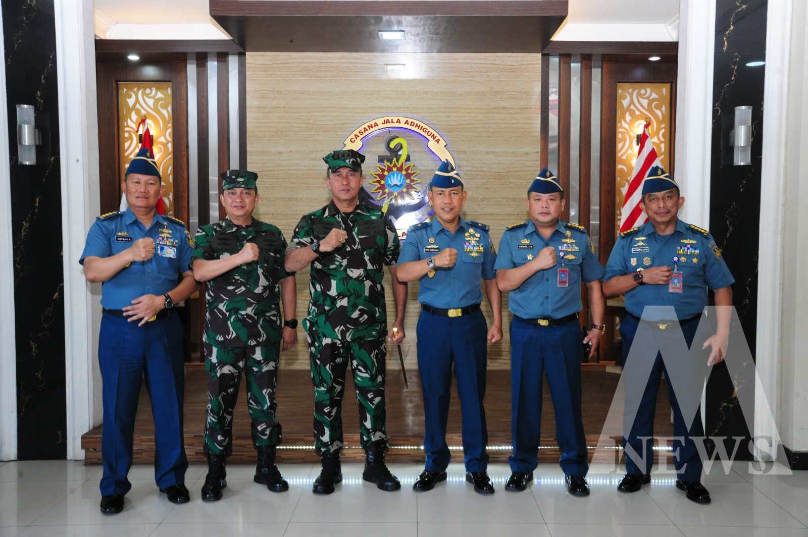 Dankodiklatal Letjen TNI Marinir Nur Alamsyah terima kunjungan kerja Kadiskual dan Dankoopskasel