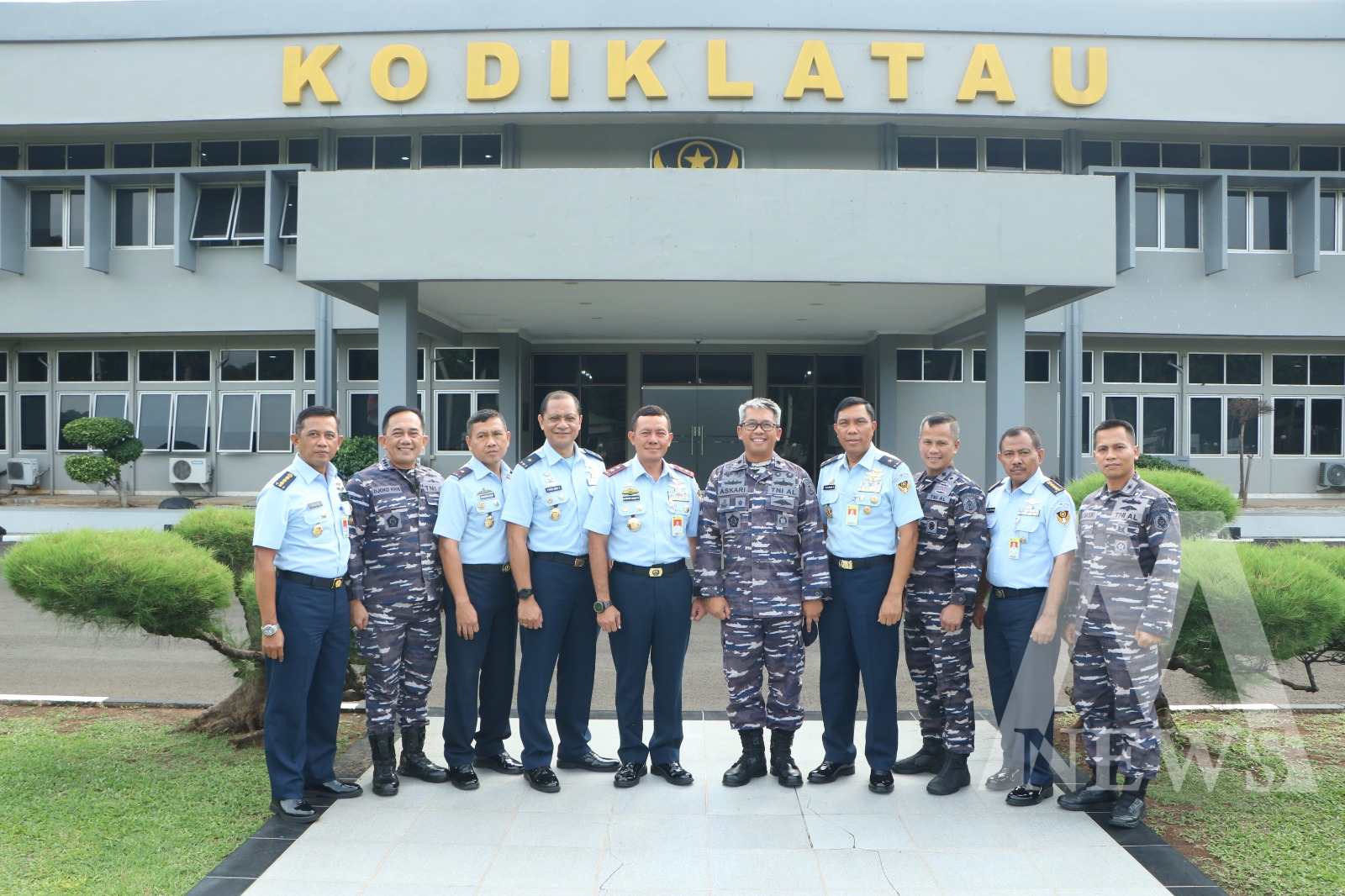 Dirdik Kodiklatal Laksma TNI Askari kunjungi Kodiklatau