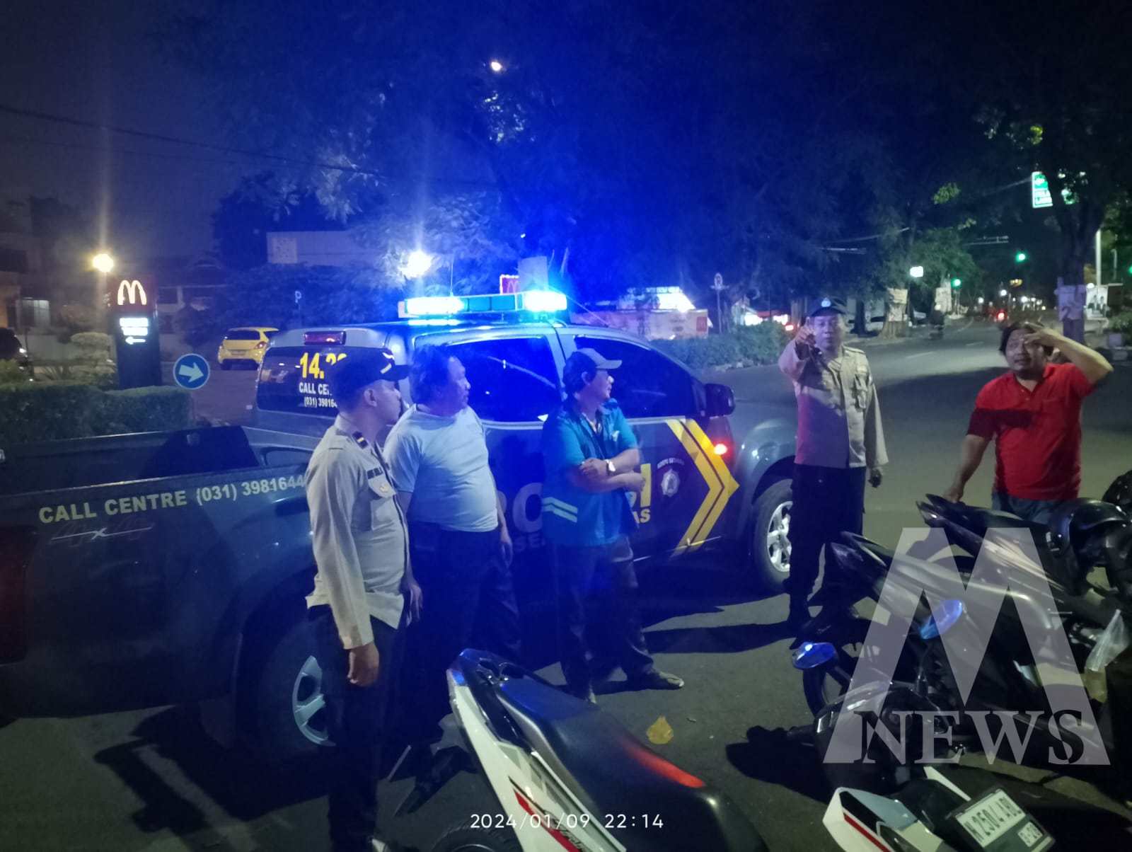 Polisi Gresik gelar razia malam balap liar