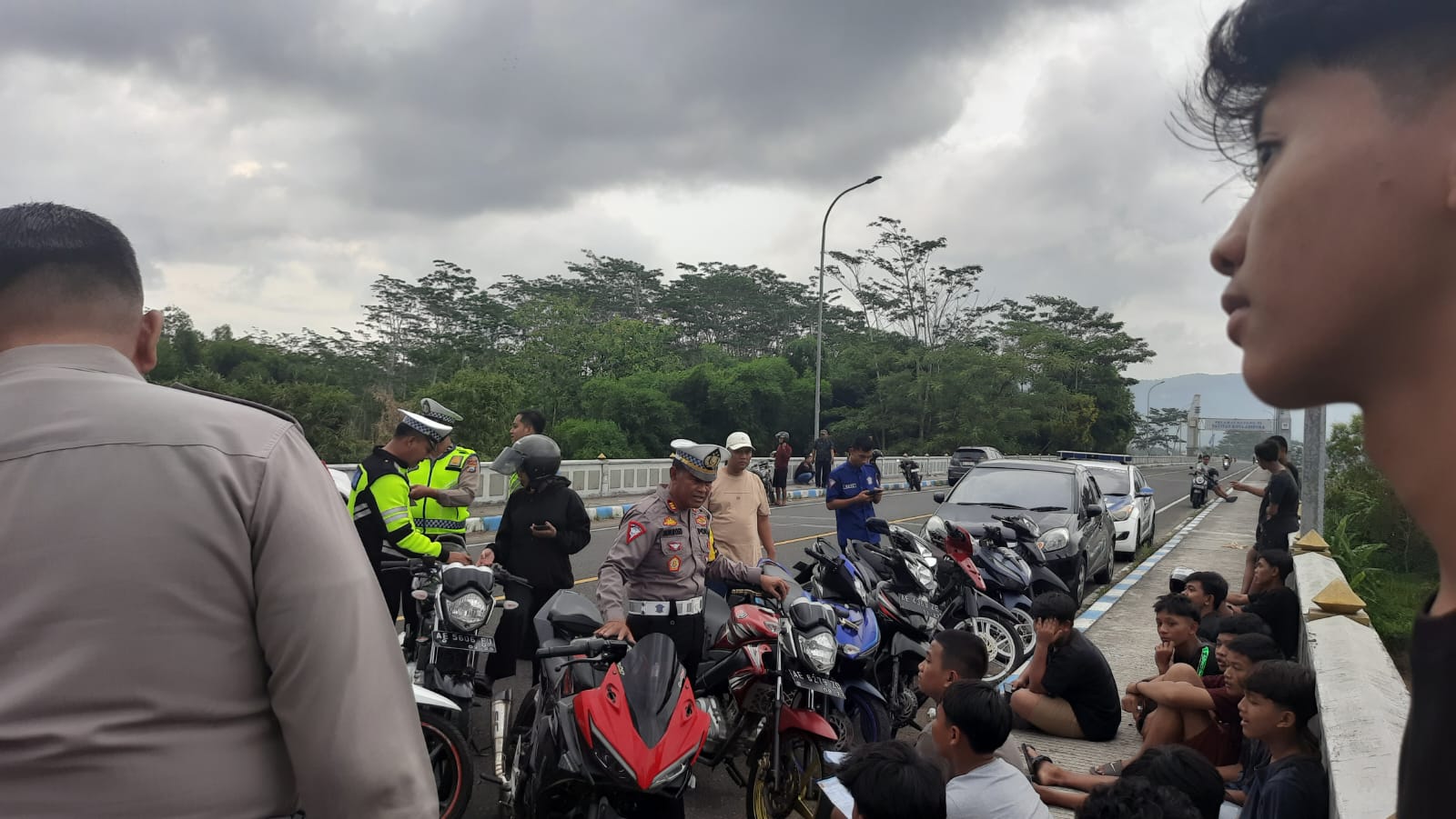 Satlantas Polres Pacitan gelar razia balap liar