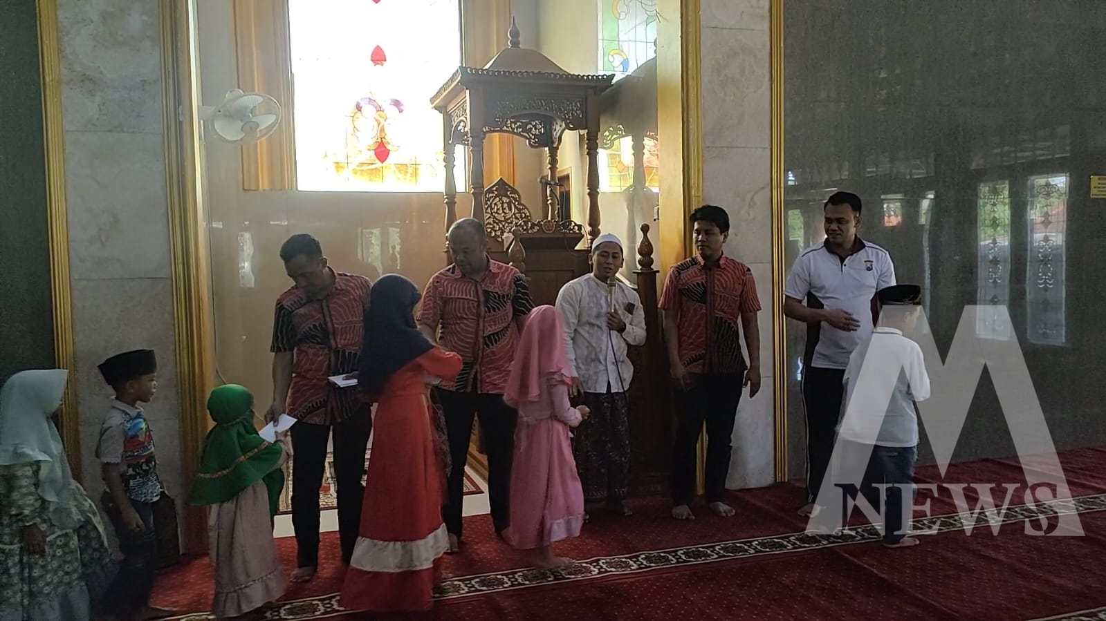 Satreskrim Polres Bojonegoro gelar do’a bersama dan santunan