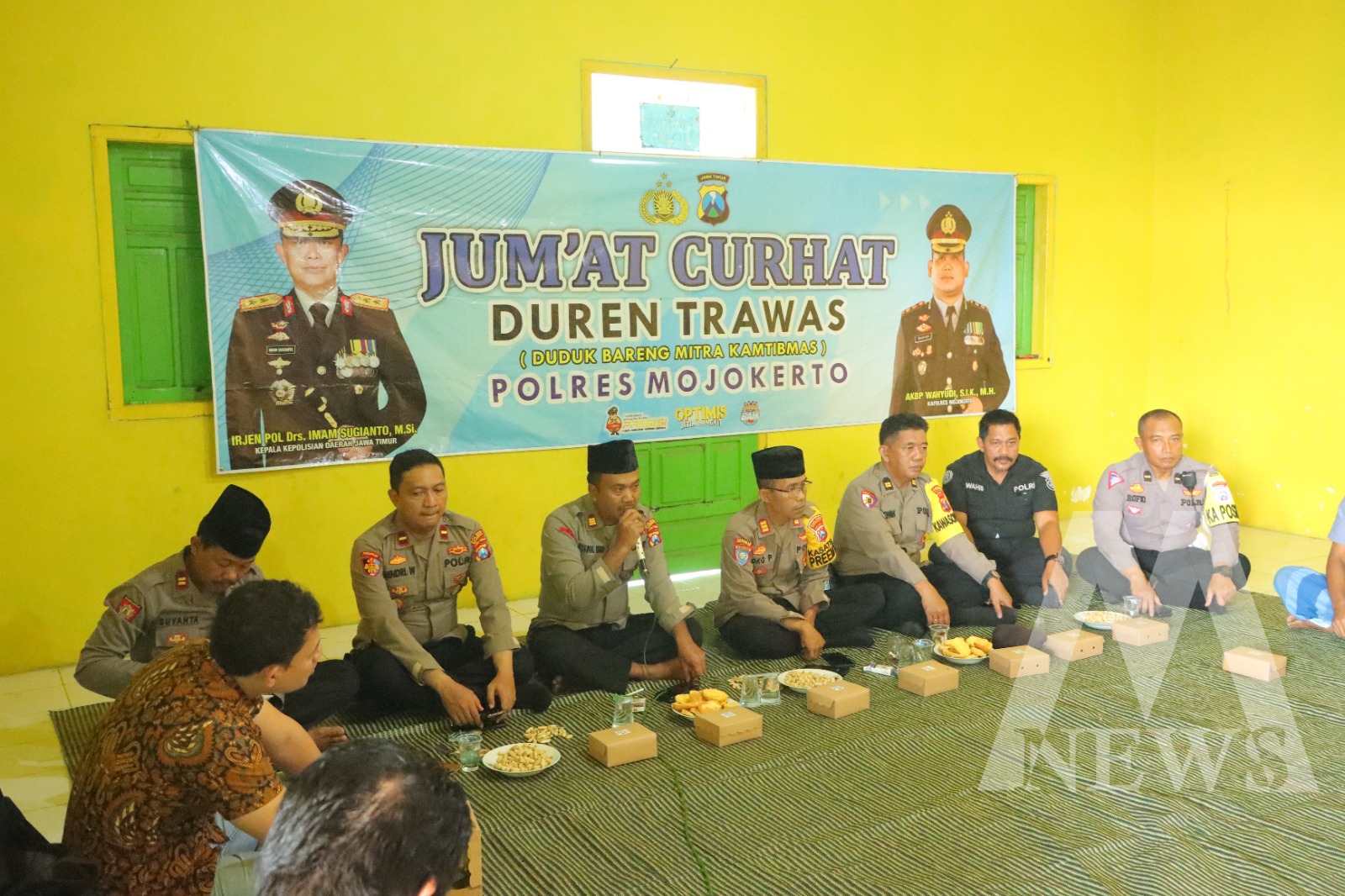 Polres Mojokerto gelar Jum'at Curhat