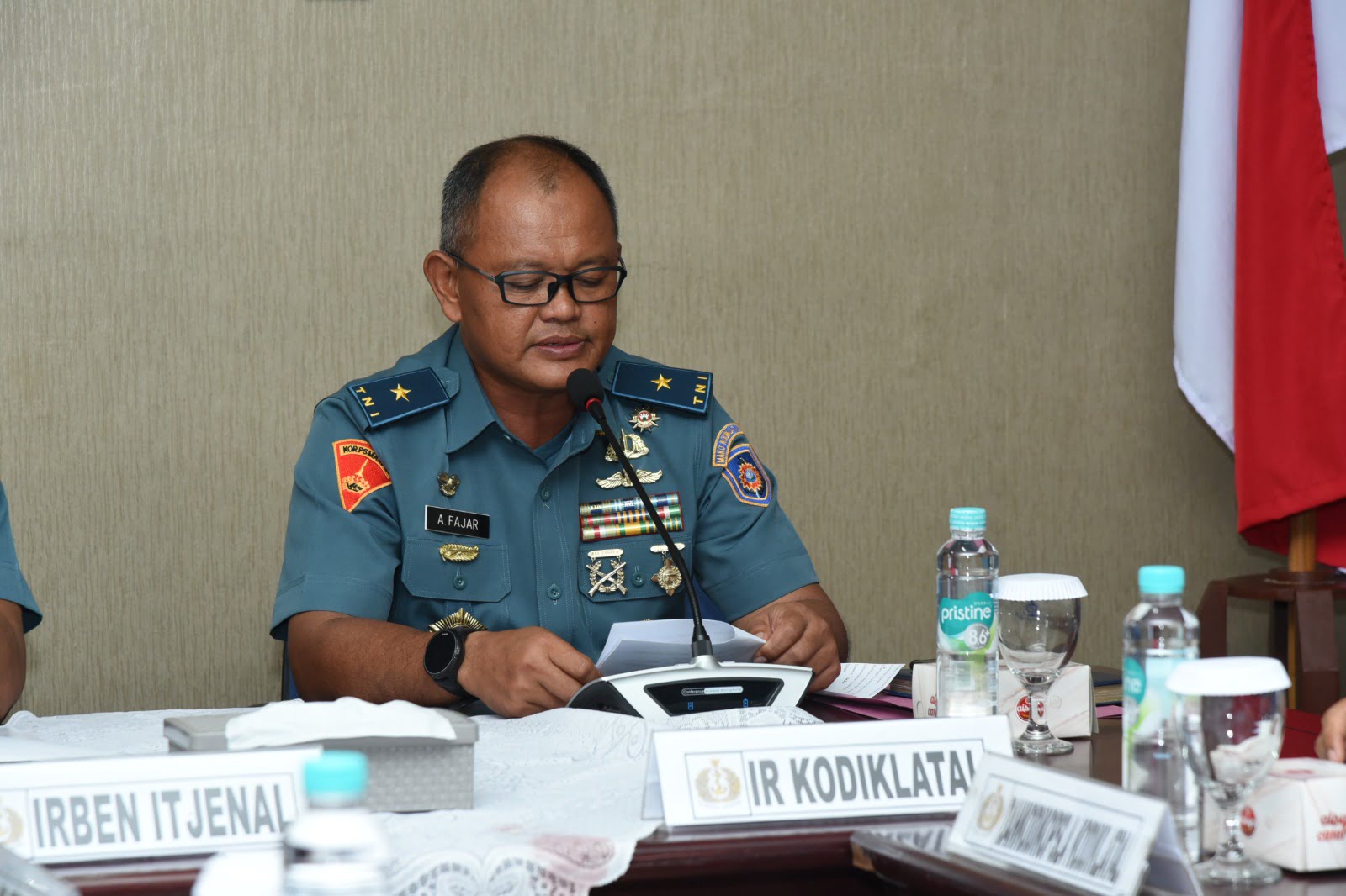 Ir Kodiklatal Brigjen TNI Marinir Ahmad Fajar