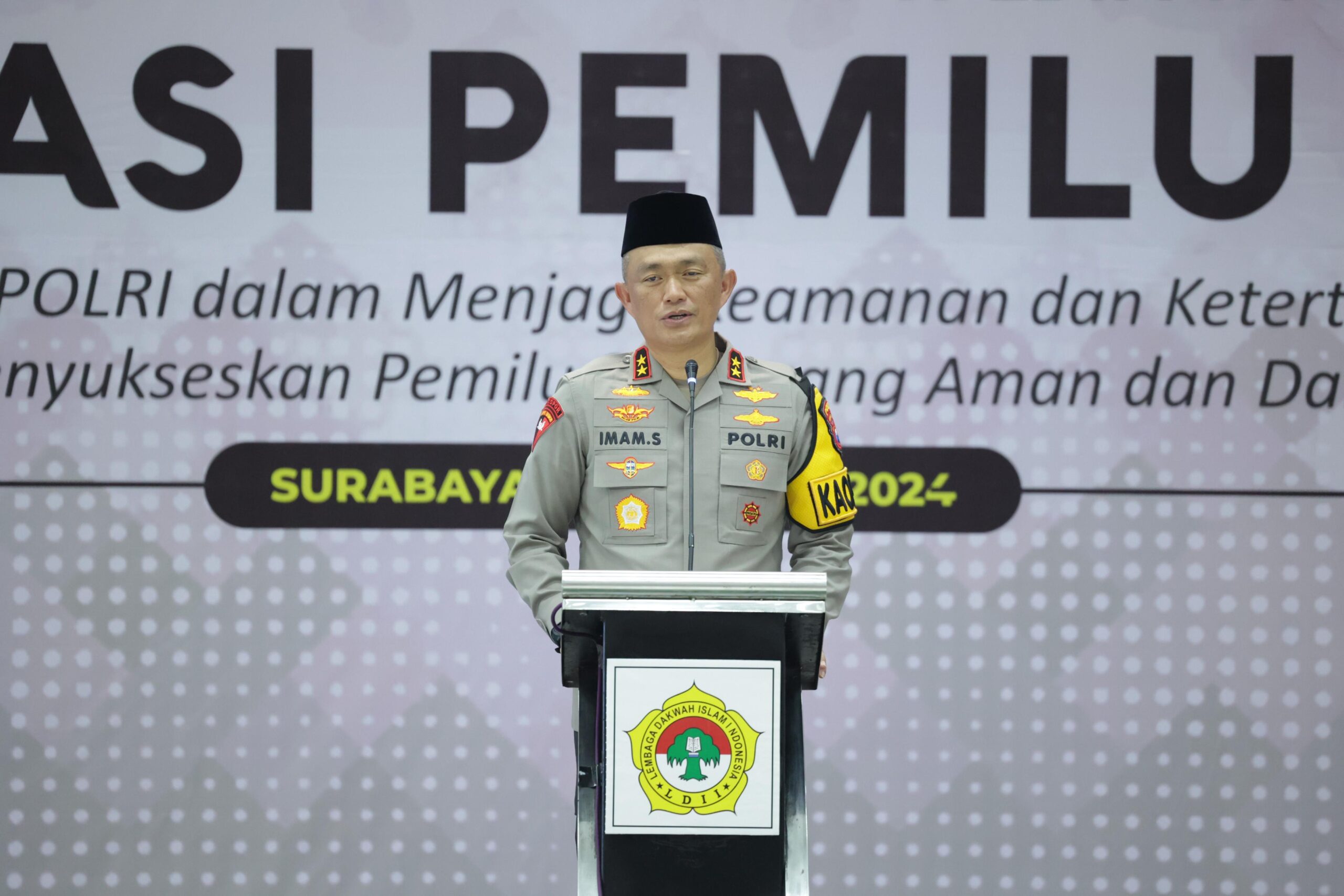 Kapolda Jatim Irjen Pol Drs. Imam Sugianto