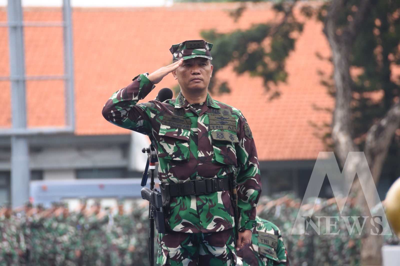 Paban lV Permildas Ditdok Kodikalatal Kolonel Marinir Ahmad Sochfan