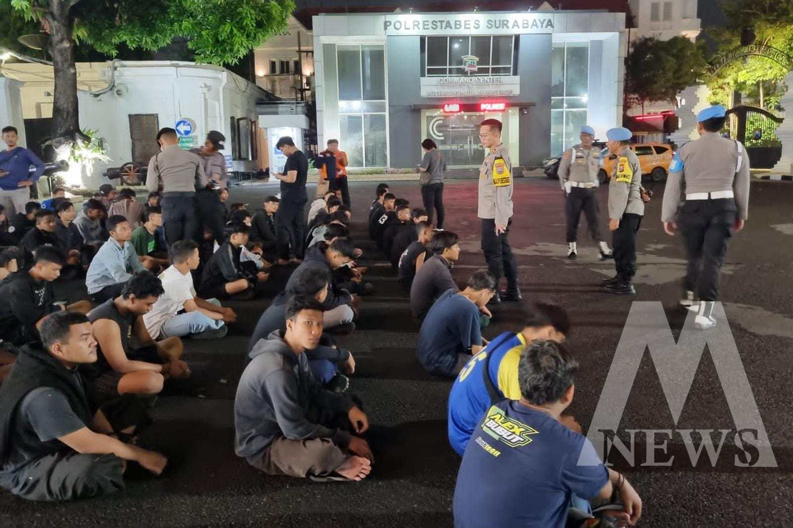 Polrestabes Surabaya mendata 139 pemuda perguruan silat